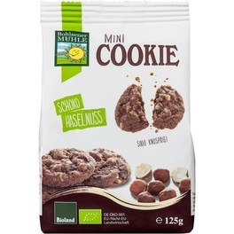 Bohlsener Muehle Mini Cookie Chocolate Y Avellanas Bio 125 Gr