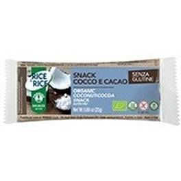 Rice & Rice Snack Arroz Con Coco Y Cacao Bio 25 Gr Sin Gluten