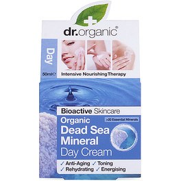 Dr Organic Crema De Dia De Minerales Mar Muerto 50 Ml