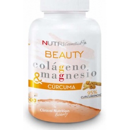 NutriCosmetica Beauty Colágeno & Magnésio & Cúrcuma 200 comprimidos