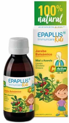 Epaplus Immuncare Kids Jarabe Balsamico para la Tos 150 ml Epaplus Immuncare Kids Jarabe Balsamico para la Tos 150 ml