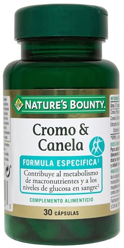 Nature´s Bounty Cromo & Canela 30 caps Nature´s Bounty Cromo & Canela 30 caps