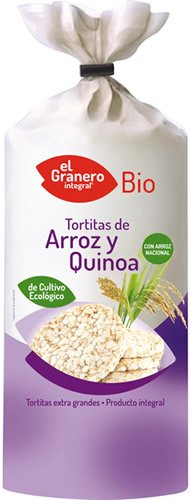 El Granero Integral Tortitas de Arroz y Quinoa 120 gr El Granero Integral Tortitas de Arroz y Quinoa 120 gr