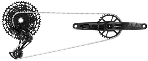 Sram NX Eagle Grupo Completo (DUB) 32 Dientes 175 mm Sram NX Eagle Grupo Completo (DUB) 32 Dientes 175 mm