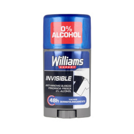 Williams Invisible Desodorante Stick 48h 75 ml masculino