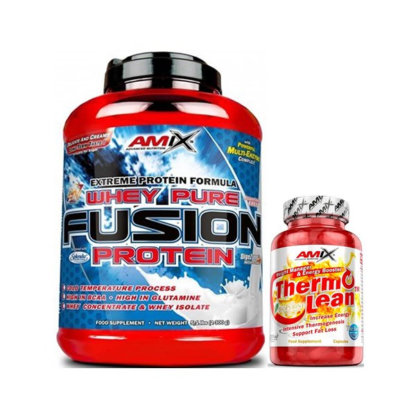 Pack Amix Whey Pure Fusion 2,3 kg + ThermoLean 30 caps