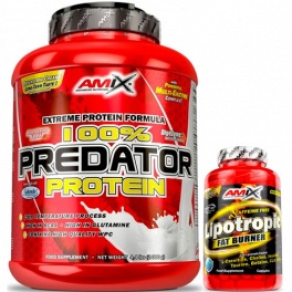 Pack Amix Predator Protein 2 kg + Lipotropic Fat Burner 30 caps Pack Amix Predator Protein 2 kg + Lipotropic Fat Burner 30 caps