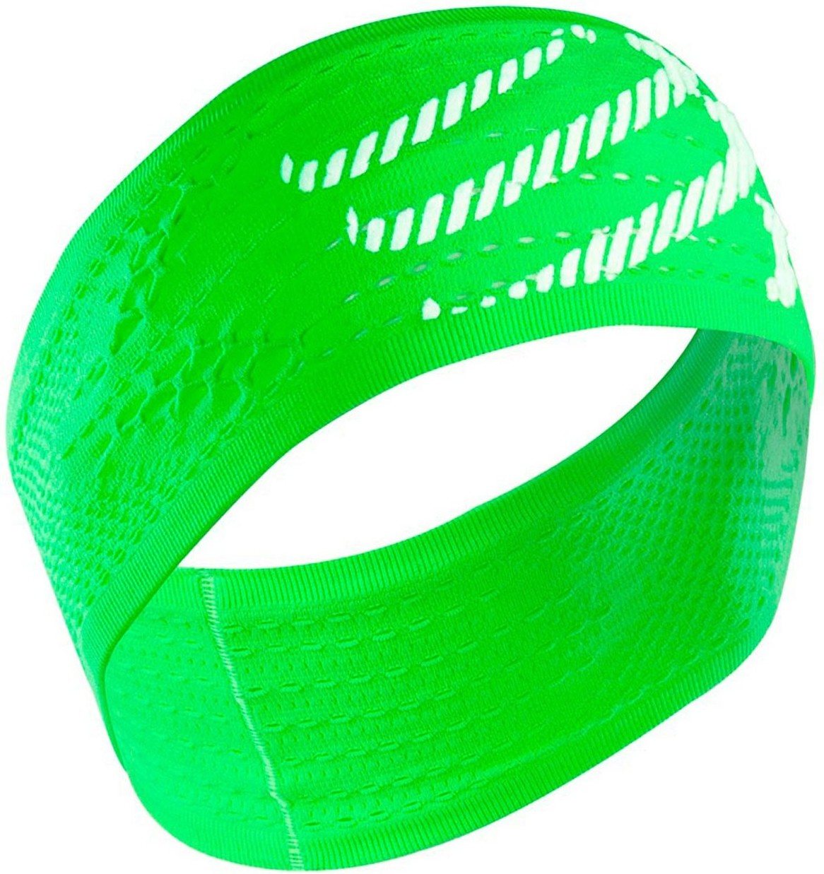 Compressport Cinta Headband ON/OFF Fluo Verde Compressport Cinta Headband ON/OFF Fluo Verde