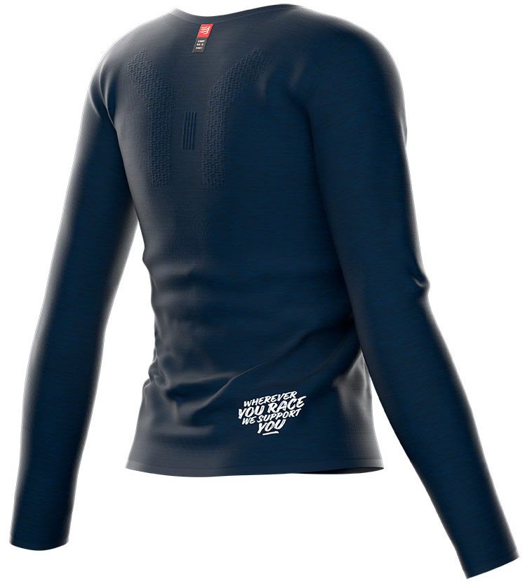 Compressport Training Tshirt LS Camiseta Manga Larga Mujer Mont Blanc 2018 Azul Compressport Training Tshirt LS Camiseta Manga Larga Mujer Mont Blanc 2018 Azul