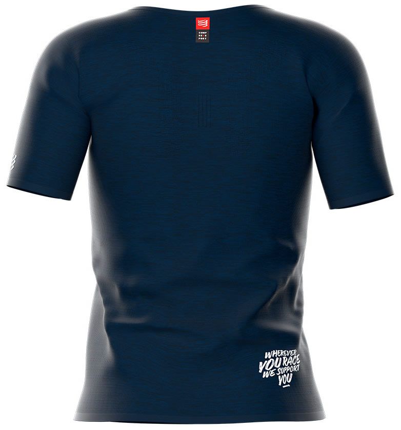 Compressport Training Tshirt SS Camiseta Manga Corta Mujer Mont Blanc 2018 Azul Compressport Training Tshirt SS Camiseta Manga Corta Mujer Mont Blanc 2018 Azul
