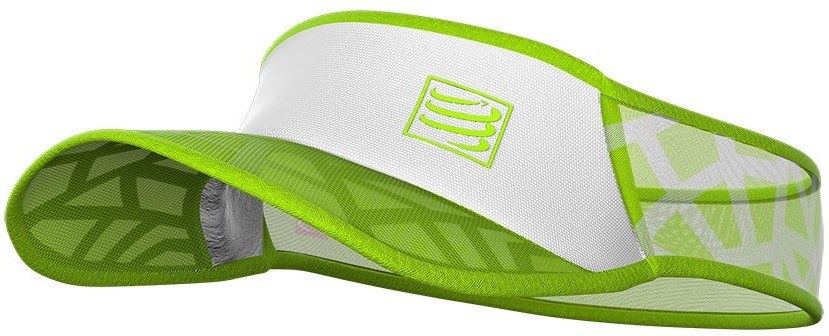 Compressport Visera Spiderweb Ultralight Visor FW 2018 Blanco Verde Compressport Visera Spiderweb Ultralight Visor FW 2018 Blanco Verde