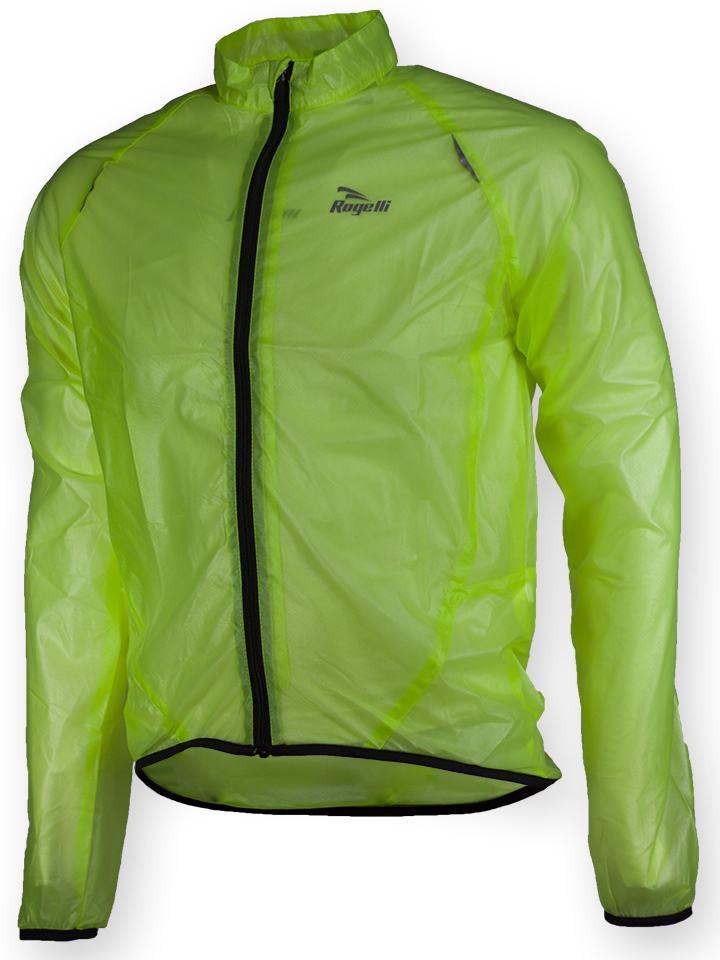 Rogelli Crotone Chaqueta Ciclismo - Verde Fluor Rogelli Crotone Chaqueta Ciclismo - Verde Fluor