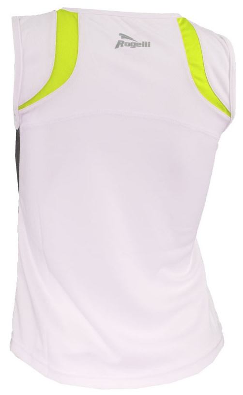 Rogelli Camiseta Mujer sin Mangas Alton Blanco - Fluor Rogelli Camiseta Mujer sin Mangas Alton Blanco - Fluor