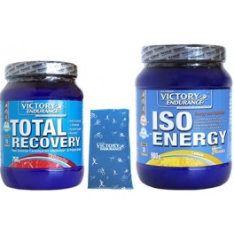 Pack Victory Endurance Total Recovery 750 gr + Iso Energy (Isotonico) 900 gr + Braga de Cuello Azul Pack Victory Endurance Total Recovery 750 gr + Iso Energy (Isotonico) 900 gr + Braga de Cuello Azul