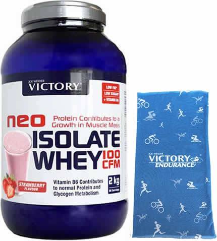 Pack Victory Neo Isolate Whey 100 CFM 2 Kg + Braga de Cuello Azul Pack Victory Neo Isolate Whey 100 CFM 2 Kg + Braga de Cuello Azul