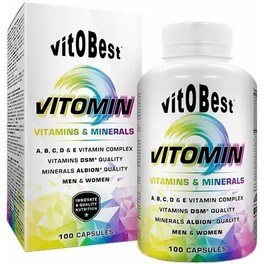 VitOBest VitoMin 100 capsules - Vitaminen en Mineralen