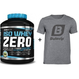 Pack BioTechUSA Iso Whey Zero 2270 gr + Camiseta Exclusiva Bulevip Pack BioTechUSA Iso Whey Zero 2270 gr + Camiseta Exclusiva Bulevip
