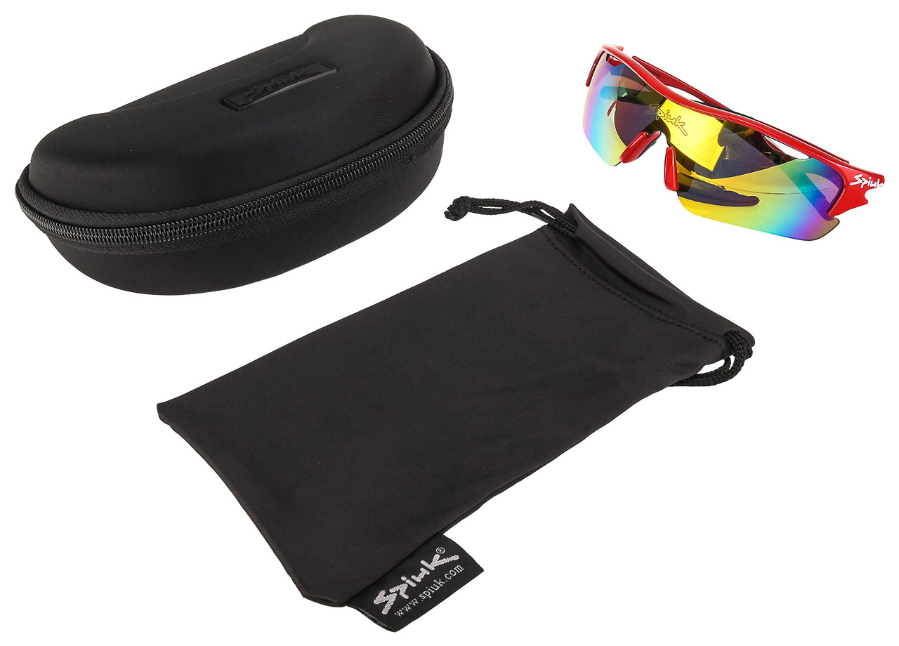 Spiuk Sportline Gafas Jifter Rojo - Negro Lente Espejo Naranja Spiuk Sportline Gafas Jifter Rojo - Negro Lente Espejo Naranja