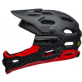 Bell Casco Super 3R MIPS 2019 Negro Mate - Rojo Bell Casco Super 3R MIPS 2019 Negro Mate - Rojo
