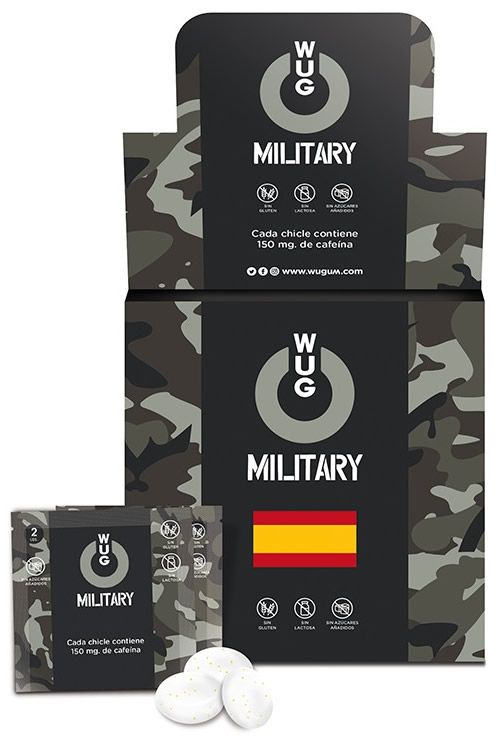 WUG Military Chicle Energetico 25 sobres x 2 uds WUG Military Chicle Energetico 25 sobres x 2 uds