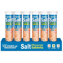 Victory Endurance Salt Effervescent - Sels Minéraux Effervescents 12 tubes x 15 onglets