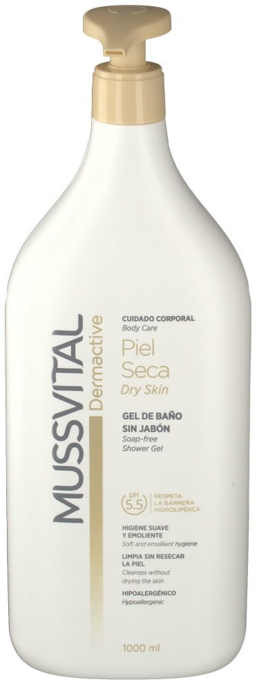Mussvital Dermactive Gel de Baño Piel Seca 400 ml Mussvital Dermactive Gel de Baño Piel Seca 400 ml