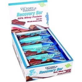 Victory Endurance Recovery Bar 12 barritas x 35 gr (32% Whey Protein) Victory Endurance Recovery Bar 12 barritas x 35 gr (32% Whey Protein)