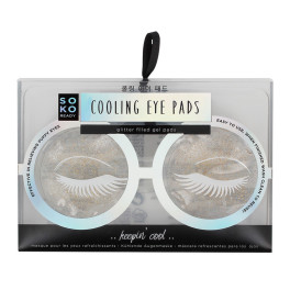 Oh K! Cooling Eye Pads Glitter Filled Gel Pads Mujer