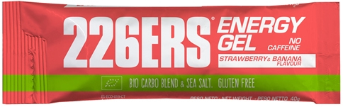 226ERS Energy Gel BIO Fresa-Platano Sin Cafeina - 15 geles x 40 gr 226ERS Energy Gel BIO Fresa-Platano Sin Cafeina - 15 geles x 40 gr
