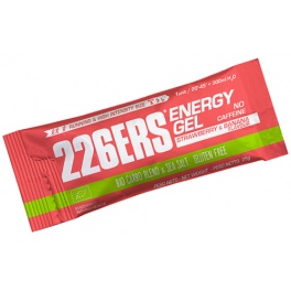 226ERS Energy Gel BIO Fraise-Banane Sans Caféine Stick - 20 Gels x 25 Gr