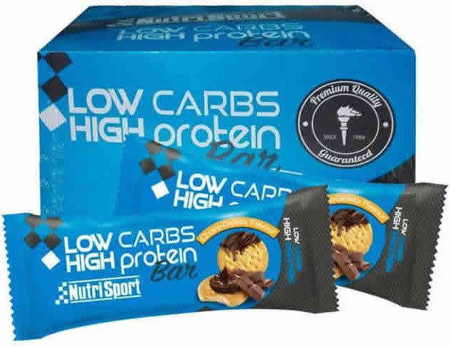 Nutrisport Low Carbs High Protein Bar 16 Barritas X 60 Gr Bulevip