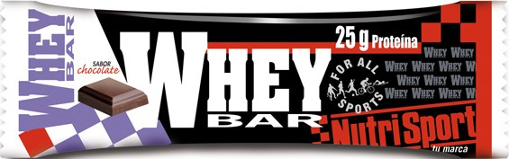 Nutrisport Barrita Whey Bar 12 barritas x 80 gr Nutrisport Barrita Whey Bar 12 barritas x 80 gr