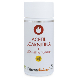 Prisma Natural Acetil L-Carnitina + L-Carnitina Tartrato 60 caps