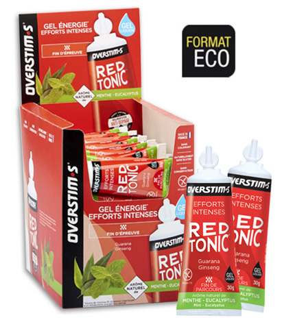 Overstims Red Tonic Sprint Air Liquide 36 geles x 35 gr Overstims Red Tonic Sprint Air Liquide 36 geles x 35 gr