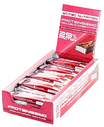 Scitec Nutrition Proteinissimo 29% Protein Reduced In Carbs 30 barritas x 30 gr Scitec Nutrition Proteinissimo 29% Protein Reduced In Carbs 30 barritas x 30 gr