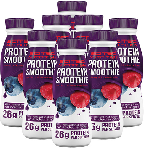 Scitec Nutrition Protein Smoothie 8 botellas x 330 ml Scitec Nutrition Protein Smoothie 8 botellas x 330 ml