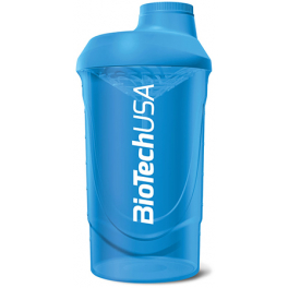 BioTechUSA Shaker Vague Bleu 600ml
