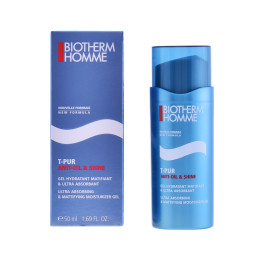Biotherm Homme T-pur Anti-oil & Shine Mattifying Gel 50 Ml Hombre