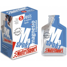 Nutrisport Magnesio Liquido 5 monodosis x 25 ml