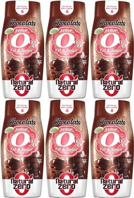 Natural Zero Sirope Chocolate 6 botes x 300 gr Natural Zero Sirope Chocolate 6 botes x 300 gr