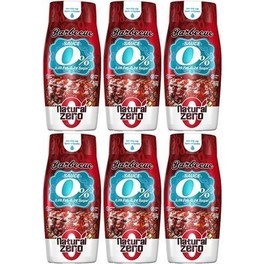 Natural Zero Salsa Barbacoa 6 botes x 320 gr Natural Zero Salsa Barbacoa 6 botes x 320 gr