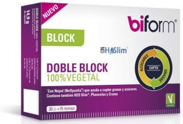 Dietisa Biform Doble Block 100% Vegetal 30 caps Dietisa Biform Doble Block 100% Vegetal 30 caps