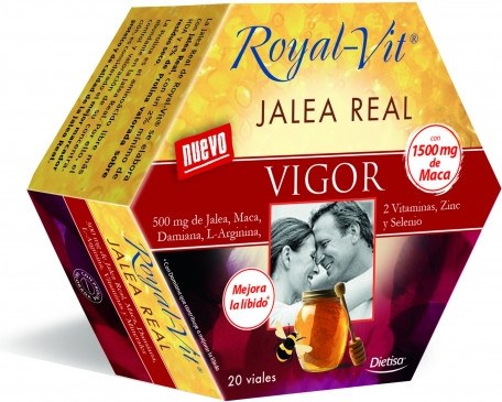 Dietisa Royal Vit Jalea Real Vigor 20 viales x 10 ml Dietisa Royal Vit Jalea Real Vigor 20 viales x 10 ml