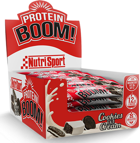 Nutrisport Protein Boom 18 barritas x 49 gr Nutrisport Protein Boom 18 barritas x 49 gr