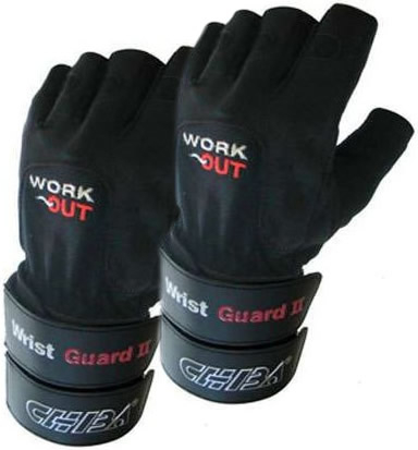 Chiba Guantes Wrist Guard II Gloves - Negro Chiba Guantes Wrist Guard II Gloves - Negro