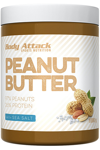 Body Attack Sports Nutrition Peanut Butter - Mantequilla de Cacahuete 1000 gr Body Attack Sports Nutrition Peanut Butter - Mantequilla de Cacahuete 1000 gr