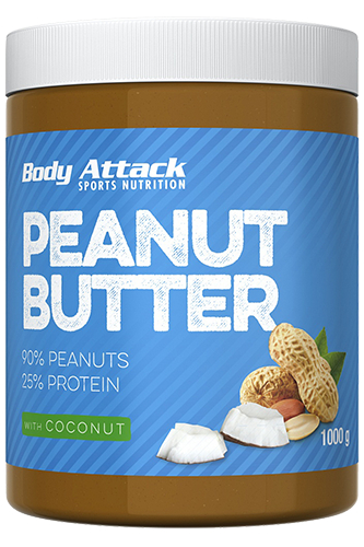 Body Attack Sports Nutrition Peanut Butter - Mantequilla de Cacahuete 1000 gr Body Attack Sports Nutrition Peanut Butter - Mantequilla de Cacahuete 1000 gr