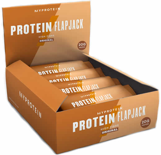 MyProtein Barrita Flapjack de Proteína Bar 12 x 80 g MyProtein Barrita Flapjack de Proteína Bar 12 x 80 g