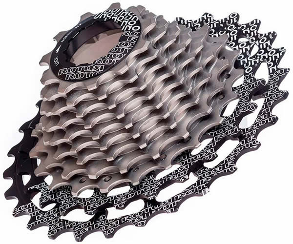 Rotor Uno Cassette 11-28T Negro Rotor Uno Cassette 11-28T Negro