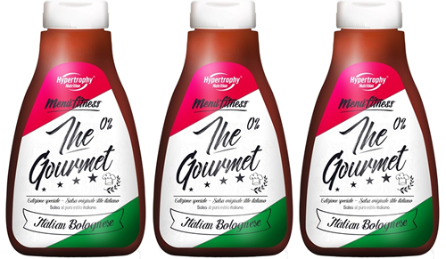 Hypertrophy Nutrition The Gourmet Salsa Italian Bolognese 3 botes x 425 ml Hypertrophy Nutrition The Gourmet Salsa Italian Bolognese 3 botes x 425 ml